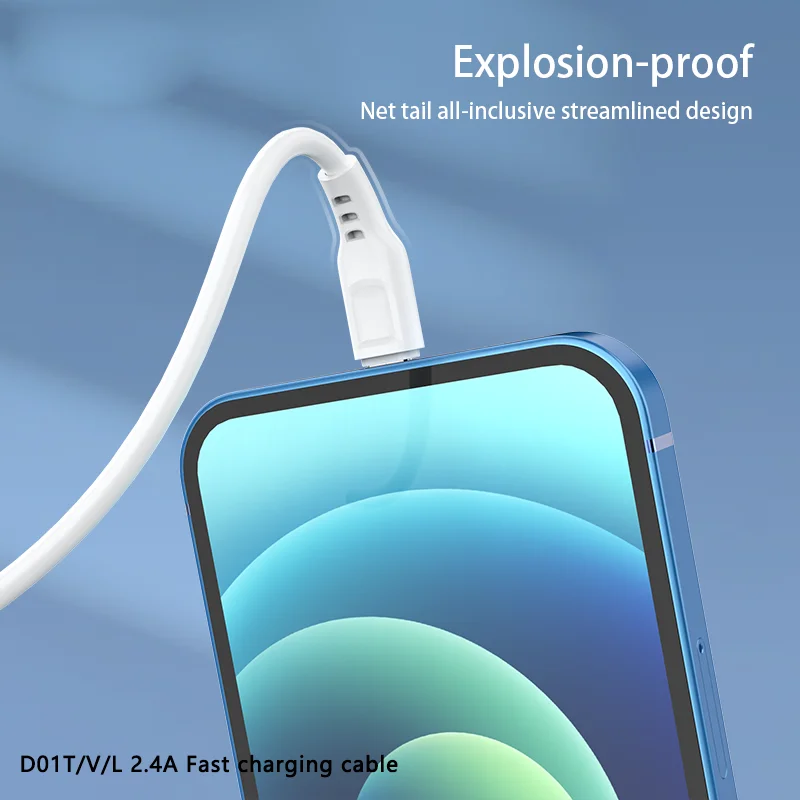 High Quality PVC Braided Type C Usb Cable  Fast Charger Quick  c type fast charging cable