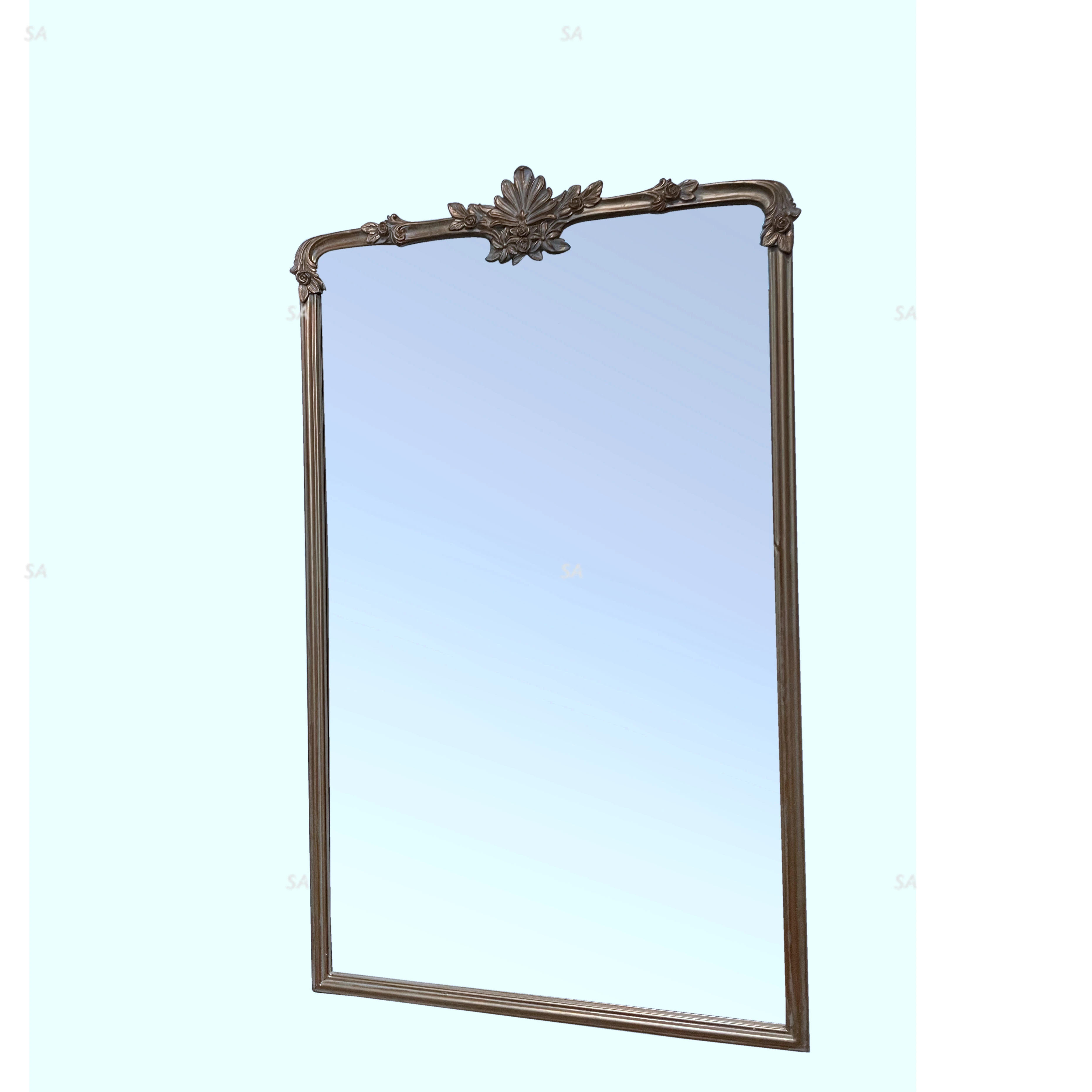 Antique Gold French Arched Affordable Anthropologie Mirror Dupes