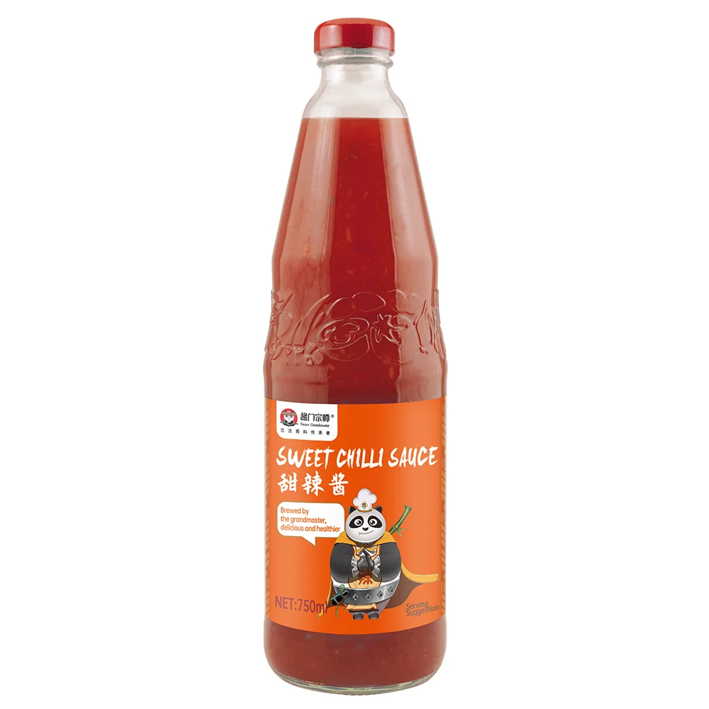 Siracha Oil Sweet Chili Sauce Wholesale Chinese with 24 Months Shelf Life 6 Kg Shiny Surface Very Spicy Chilli-red from CN;GUA