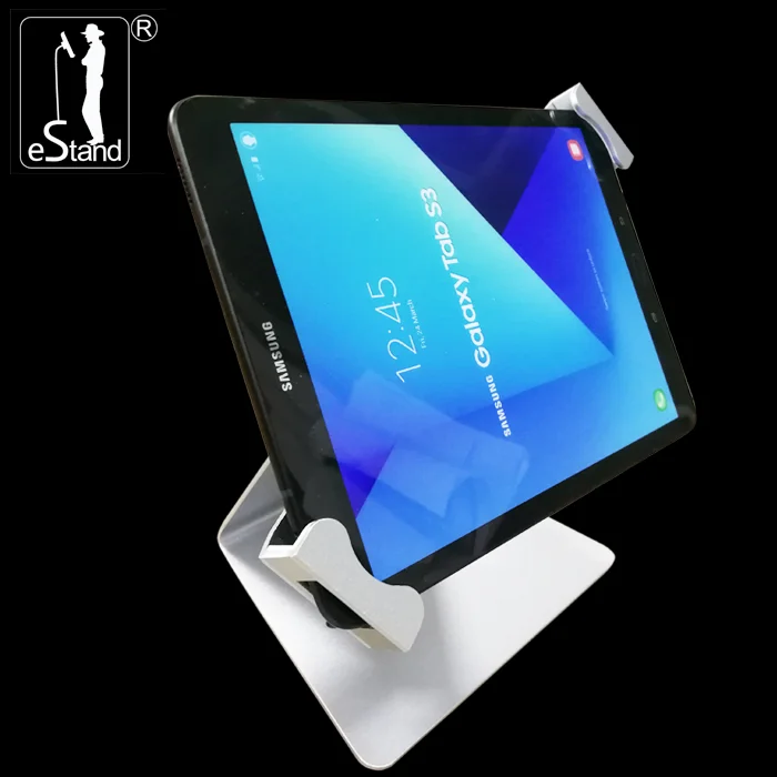 eStand 24012Q rotating diagonal anti-theft lockable display universal stand for 7-10.5 inch tablet PC