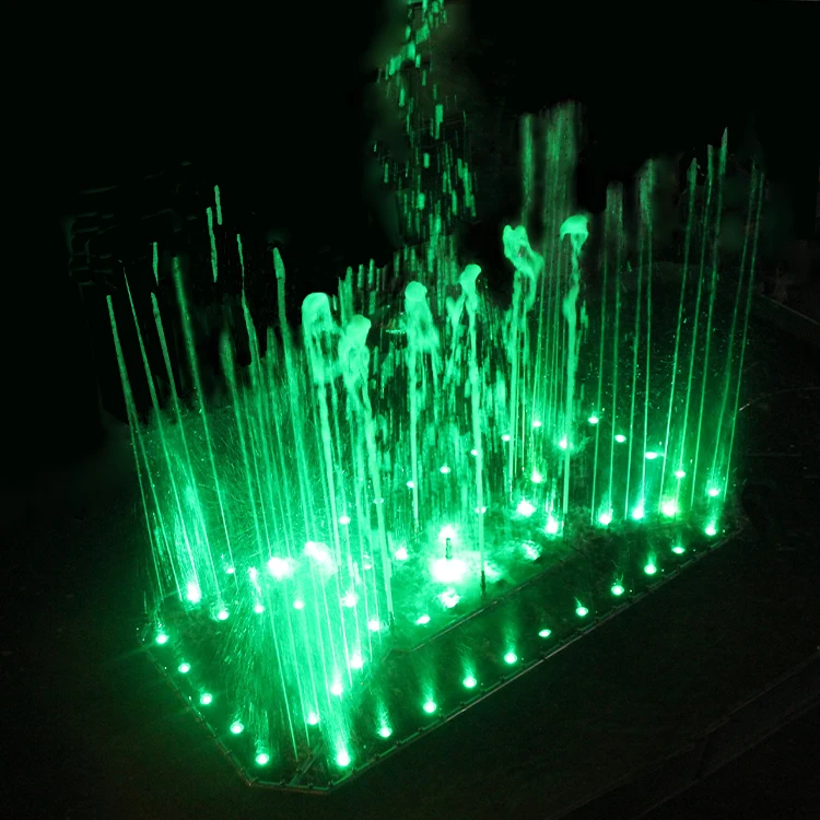Outdoor Music Fountains Large Outdoor Modern Water Fountains Led Firework Lights