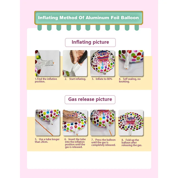 New Arrival Aluminum Mylar Ballons Globos Helium Foil Decorations Balloon Flower Shape Balloon Stand