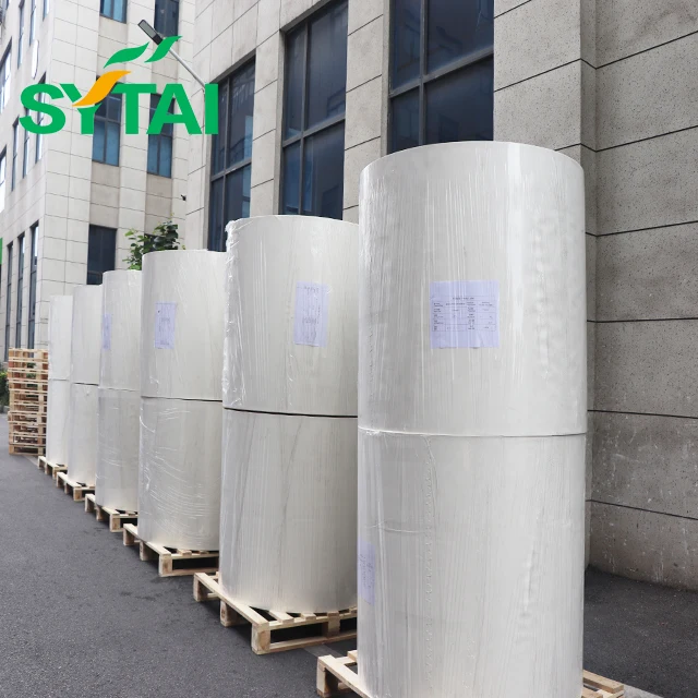 China Supply Kraft Paper For Cup Making Brown Slitted Paper Straw Material Cup Paper Roll