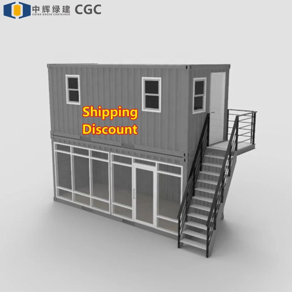 CGC темно-синий умный дом сборный роскошный жилой контейнер портативный готовый