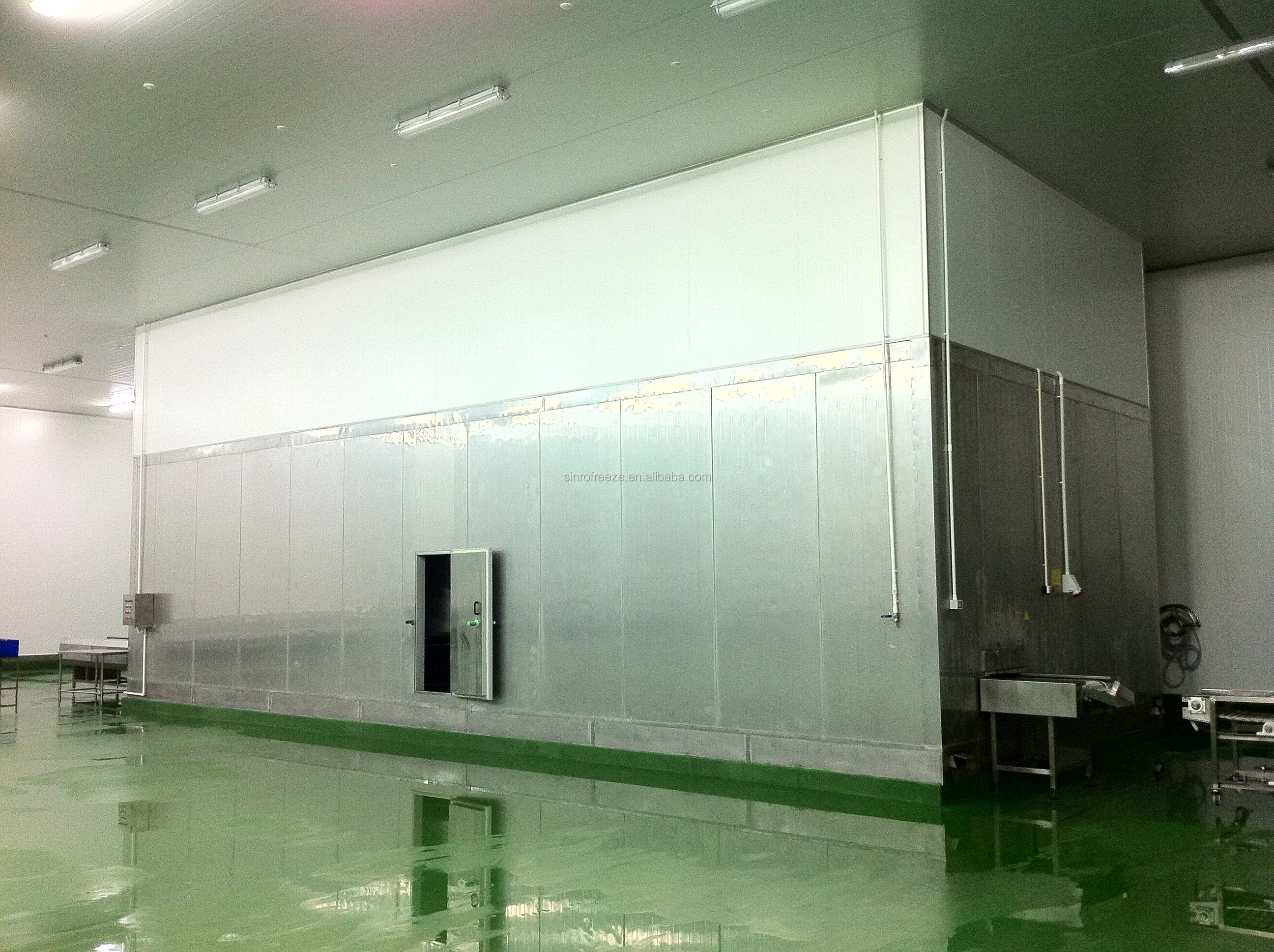 Double drum spiral freezer