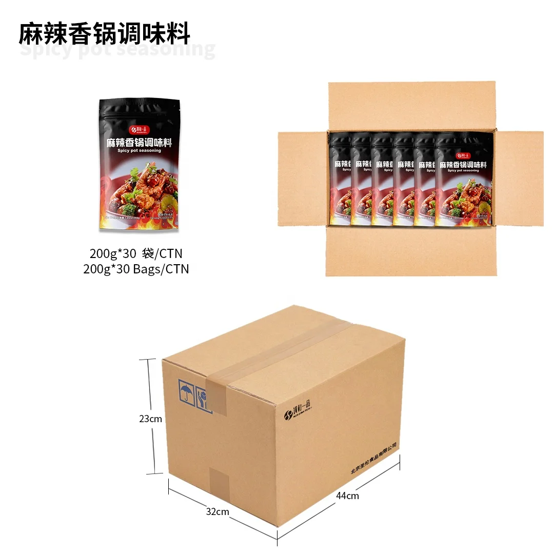 
Wholesale Popular seasoning Food Hot Pot Seasoning Spicy hot pot seasoning sauce 