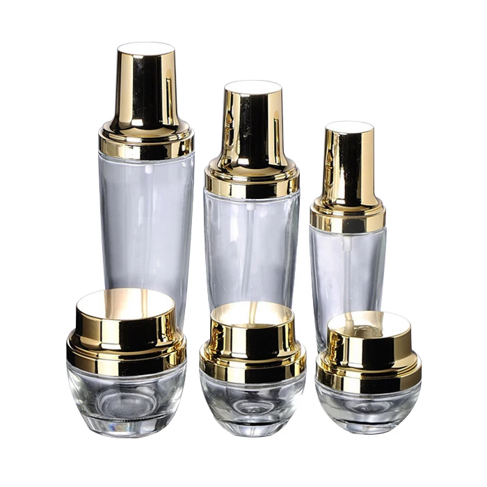 20g 30g 50g luxury black glass cosmetic jars 20ml press dropper bottle 30ml 50ml 100ml 120ml pump serum bottles