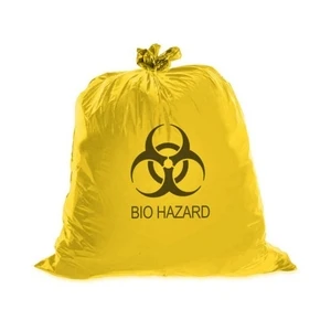 Biohazard waste bag, disposable hospital waste bags,  biodegradable biohazard bags