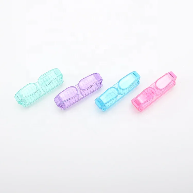 Handle Grip Fingernail Scrub Cleaning Acrylic Nail Brush For Toes And Nails Cleaner Pedicure Brushes For Men And Women