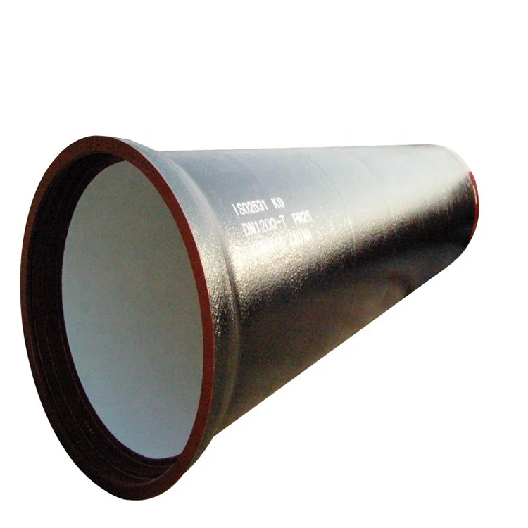 ISO8179 Nodular Cast Iron Pipe for Industrial Sewage Cast Iron Drain Pipe
