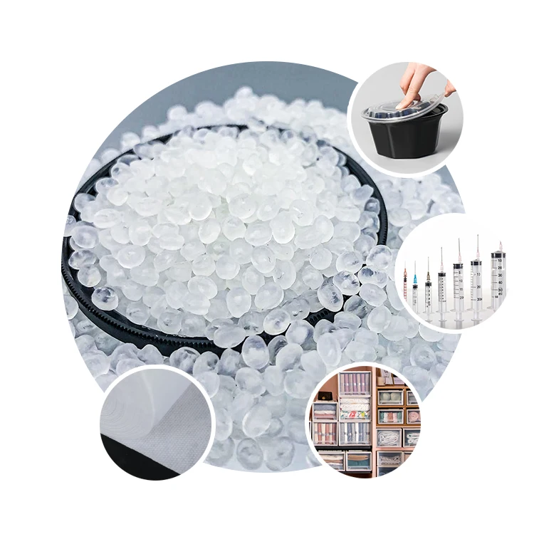 100% Virgin PP 575P Injection Grade Granules 100% Virgin Plastic Raw Material