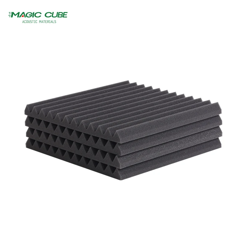 Wholesale blue thick soundproof acoustic foam noise reduction panels