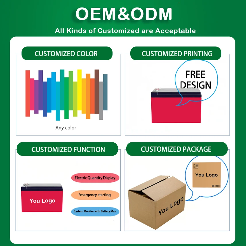 ORIFE custom factory lower price high quality agm lead acid 12v 9ah vrla battery