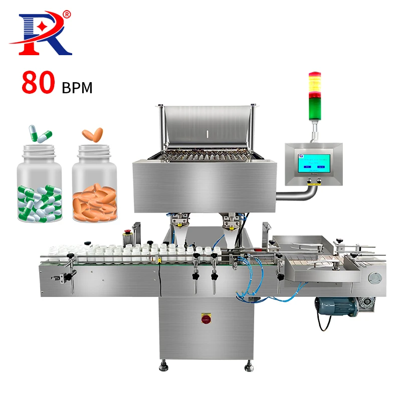Automatic Capsule Filling And Counting Packaging Machine Tablet Counting Machine Manufacturer Capsule Counting Machine