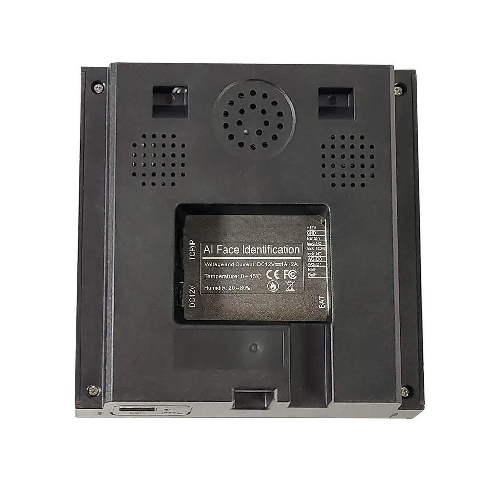 4.3 inch Free SDK Cloud Software  Biometric Face Recognition Employee Face Punch Clock Time Attendance