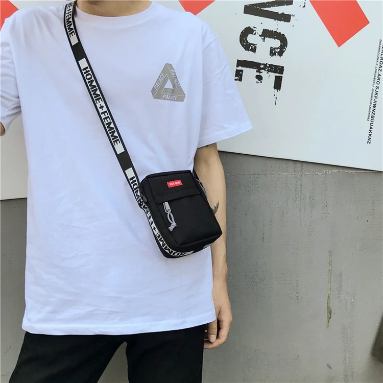 Custom Korean Design Single Shoulder Leisure Bags Oxford Outside Sports Small Casual Retro Small Messenger Bag