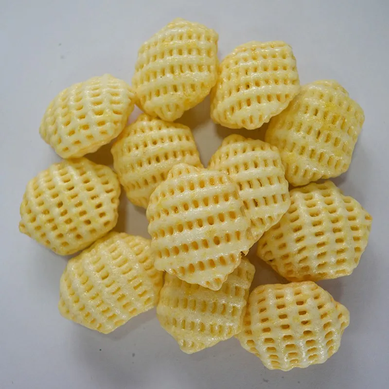 3d extruded pellets snacks potato pellet snacks food extruder 2d 3d pellet machine