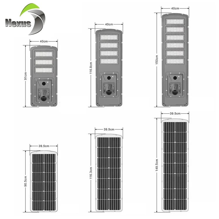 High Quality Outdoor Waterproof Ip65 Solar Street lamp 600W Smart Cities Switch Integrated Led Solar Street Lights