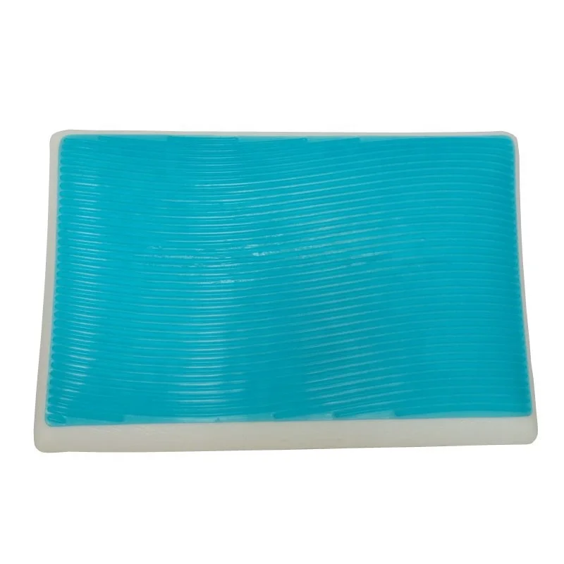Gel Memory Foam Ergonomic Pillow with Neck Support High Loft