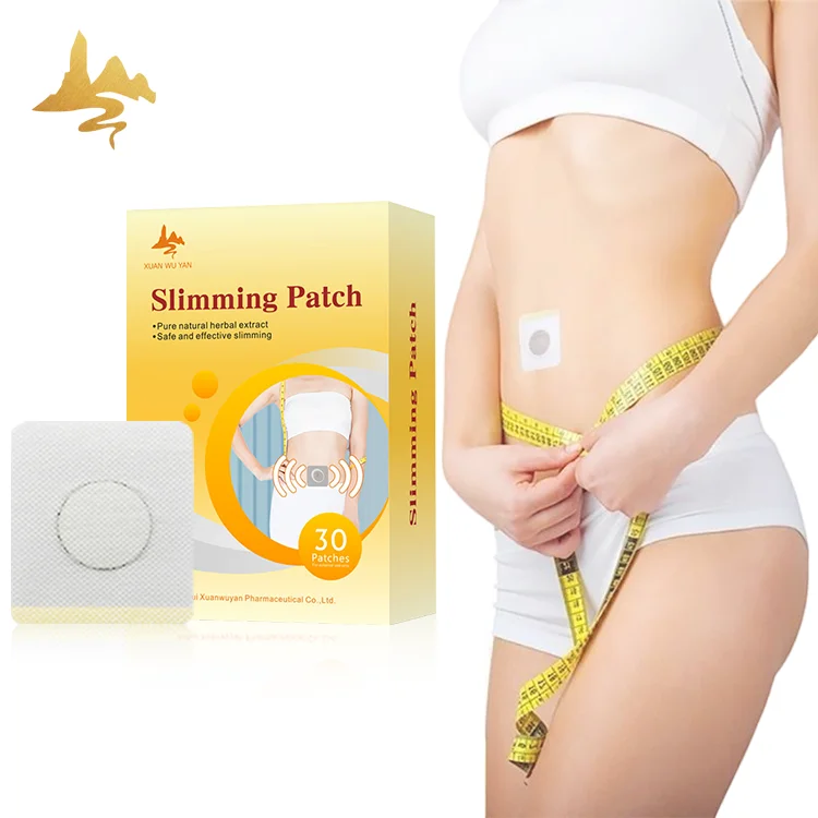 Private Label Disposable Women Weight Navel Slim Plaster Belly Slimming Patch For Abdomen