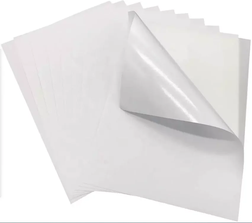 Printable Clear Self Adhesive A4 Label Pet Sticker Blank Labels Shipping Address Packaging