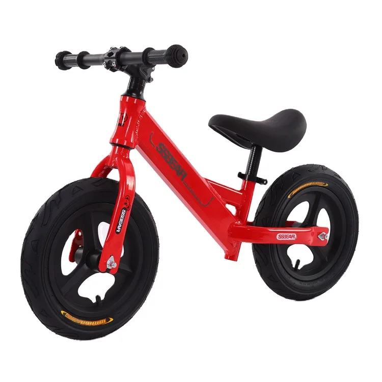 Cheap Price  Aluminum Alloy Balance Bike Frame EVA Tire OEM Service Kids Running  Baby Bike Balance Bicycle