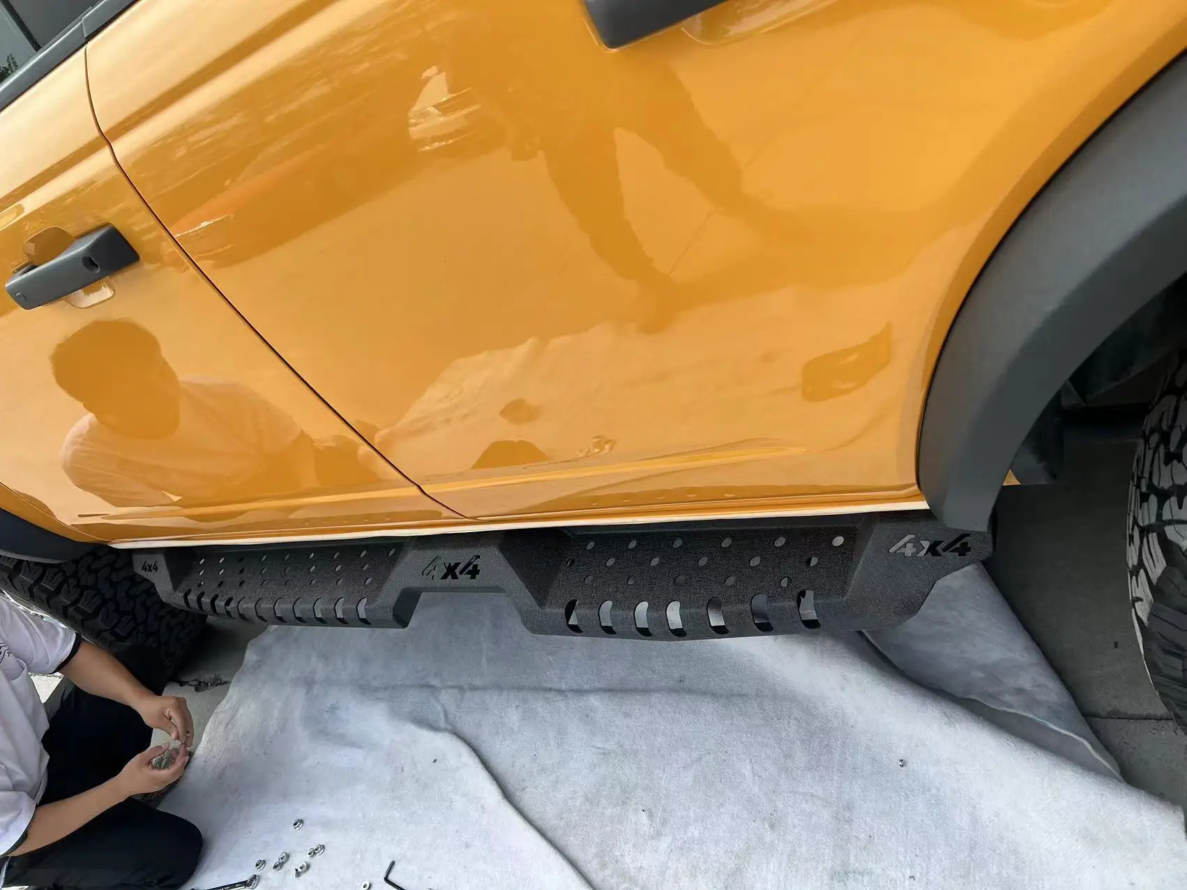 HW 4x4 Offroad 4 Door Side Steps for Bronco