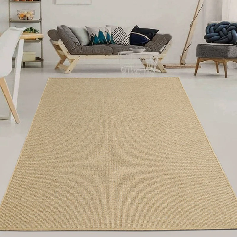 For home decor, furniture protection, pet sleeping pads 100% natural sisal can be customized office carpet Sisal Carpets