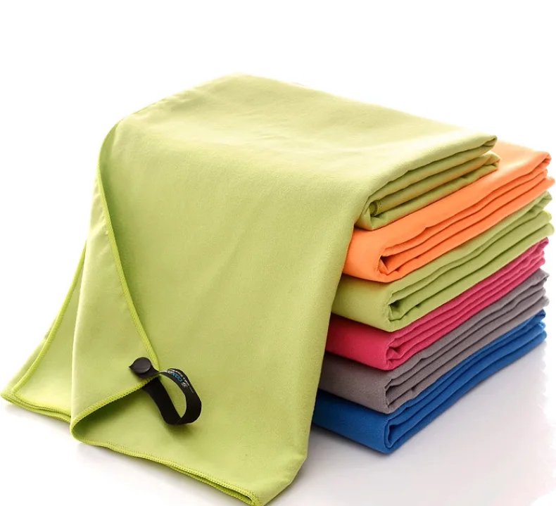 Цветная карточка цвета полиэфирная нейлоновая ультратонкая волокнистая двухсторонняя бархатная Абсорбирующая быстросохнущая ткань для полотенец