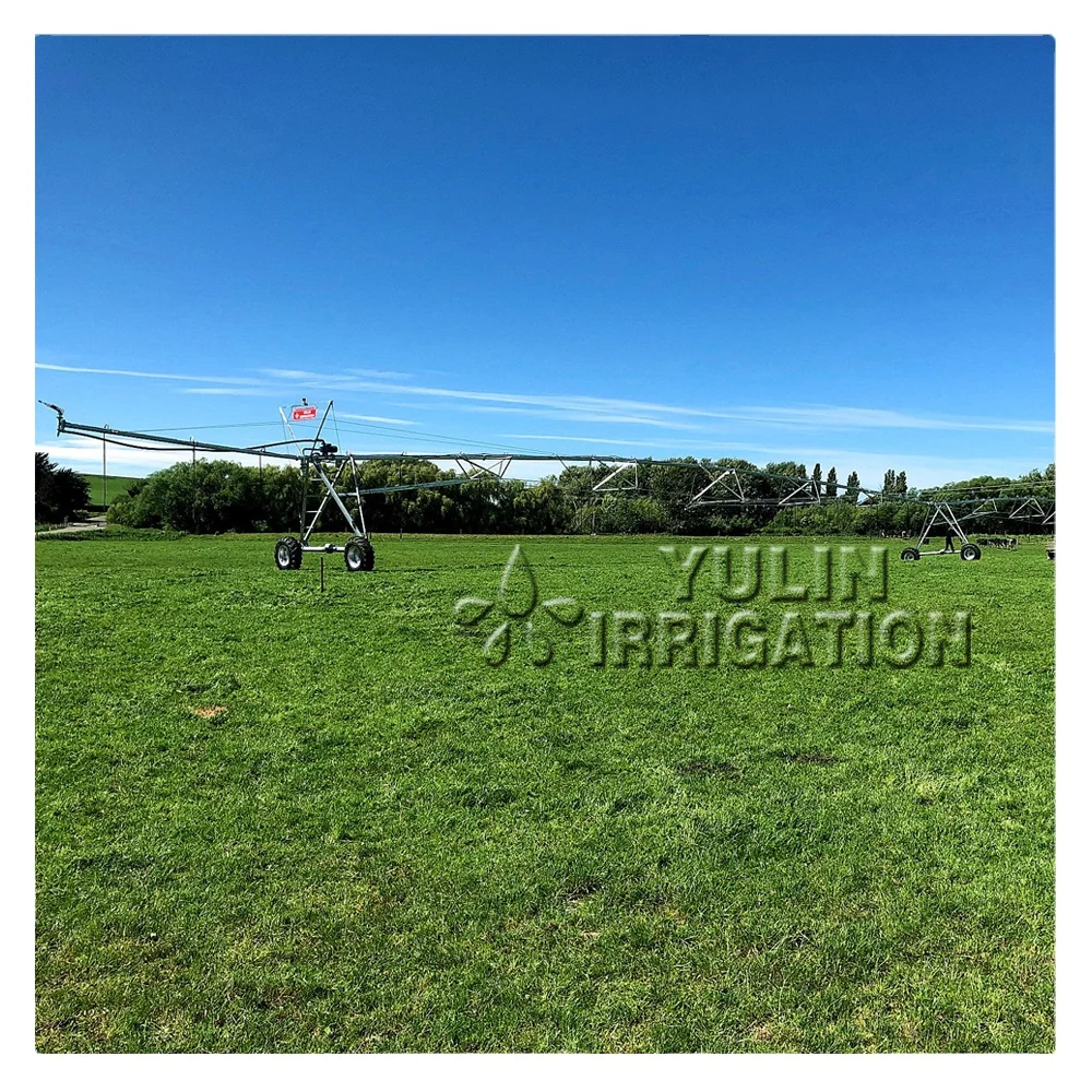 Lateral Move Four Wheel Linear and Rotating Irrigation System of Agriculture Machinery Equipment From China