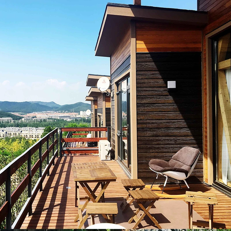 Quacent Low Cost Economical Prefabricated House Fast Build Villa Tiny Size Home Prefab Casa Well Design Resort Hotel/Apartment