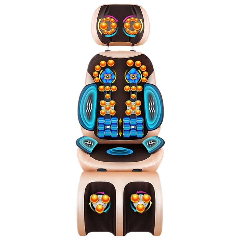 
Shiatsu Vibration Heat Function Chair Body Cushion Buttocks Back Massage Cushion 