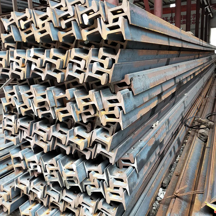 Railroad Steel Heavy Railway Rail And Light Railway Rail Track For Mining And Crane 50mn 71mn Used Steel Rail Track
