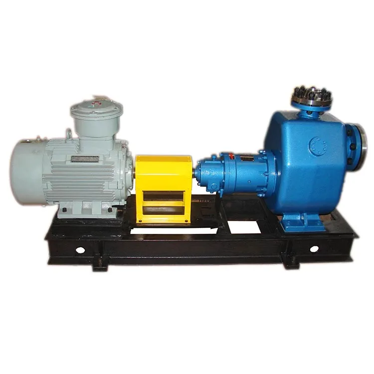 Heavy industrial crude oil hot oil transfer pump