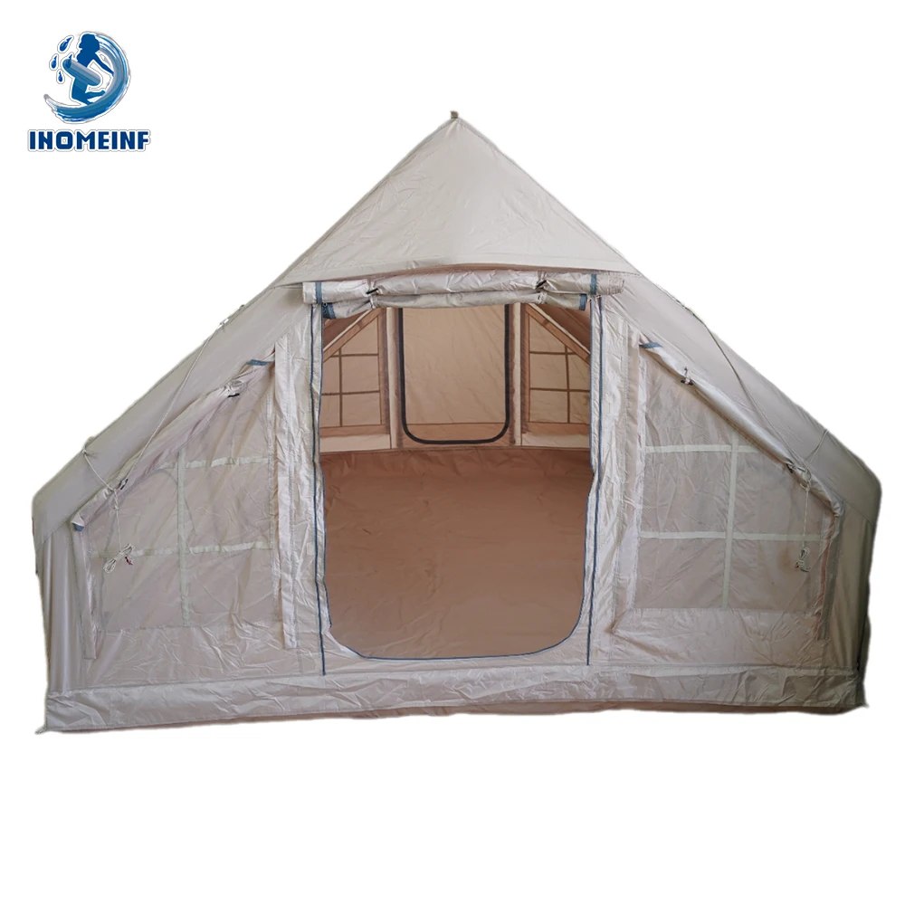 Chinese Factory Wholesale Hot Selling IHOMEINF Tent Equipment Custom Camping Mountaineering Outdoor Waterproof Inflatable Tent