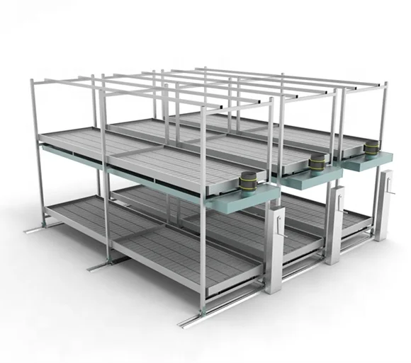 Ebb and Flow ABS Tray Rolling Bench Hydroponic system Equipment Planting Table