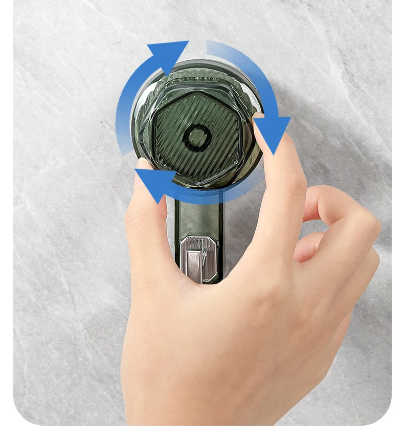 Light Luxury Wall Mounted Bathroom Vacuum Suction Hook Strong Adhesive Toilet Storage Sticky Hook Rotating Suction Cup Hooks