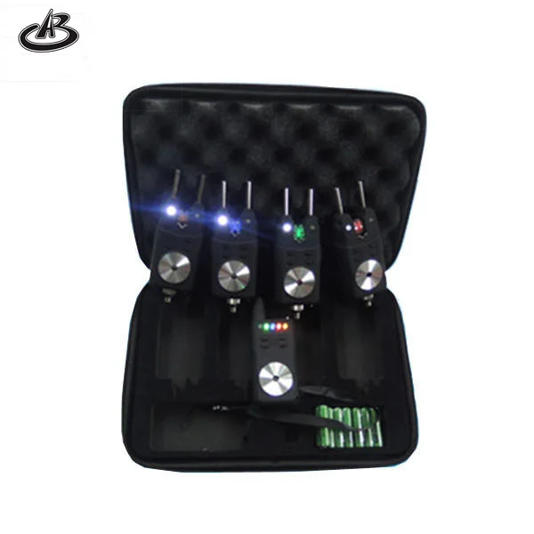 Wireless Electric Carp Fishing Bite Indicator JZH-RF698 4+1 Set With Factory Price