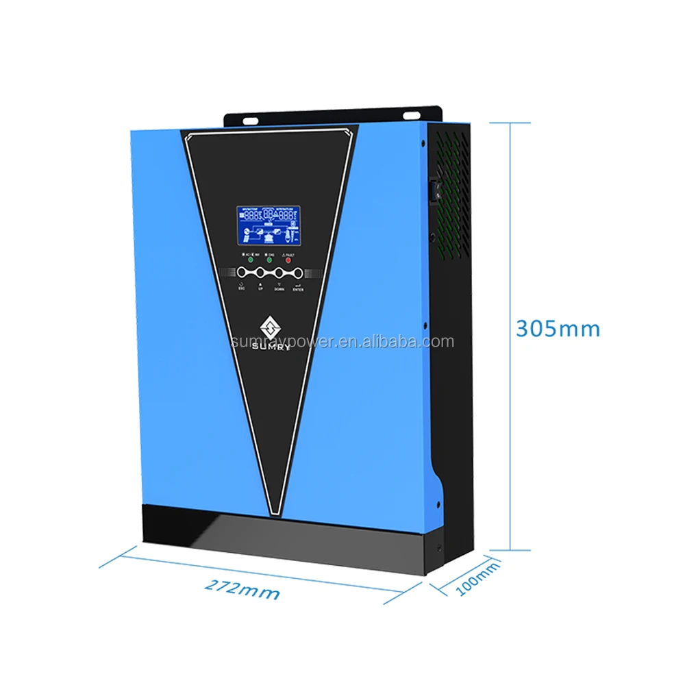 Single phase HMS Inverter 3kw Solar Off Grid Inverter 3000W 24V Sumry Inverter for home appliances