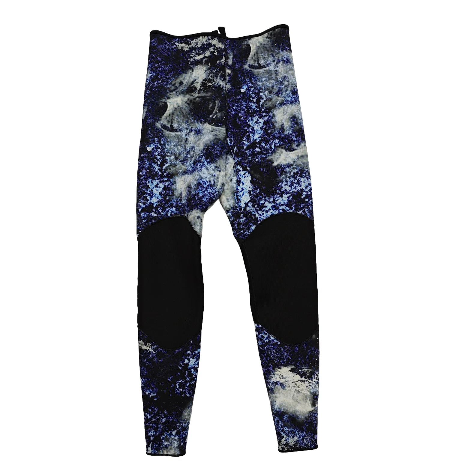 Yamamoto39 3mm blue camouflage neoprene 2 pieces waist trousers custom hooded surfing diving suit swimming spearfishing suit