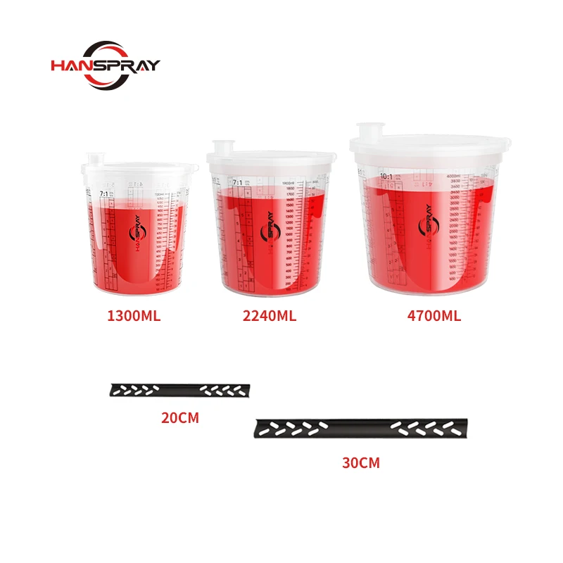 plastic spray paint mixing cups rapid paint system cup For car paint mixing system