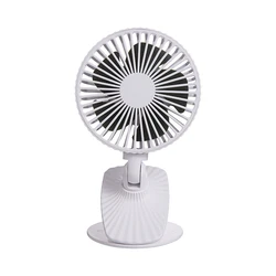 2000mAh Hot High Quality Durable Various Portable Mini Clip Table Fan  rechargeable for outdoor office