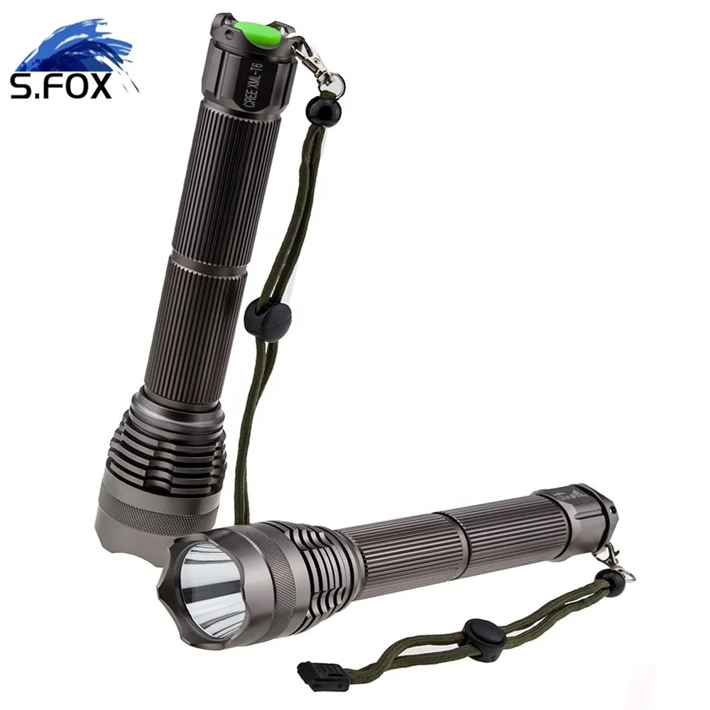 Strong Power Camping Lighting Hunting 1300LM 18650 Rechargeable Torch LED Emergency Flashlight