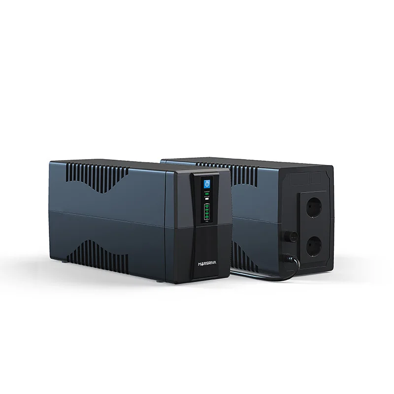 Small Mini Line Interactive UPS 110V 220V 600VA 360W For Computer WiFi Router CCTV UPS