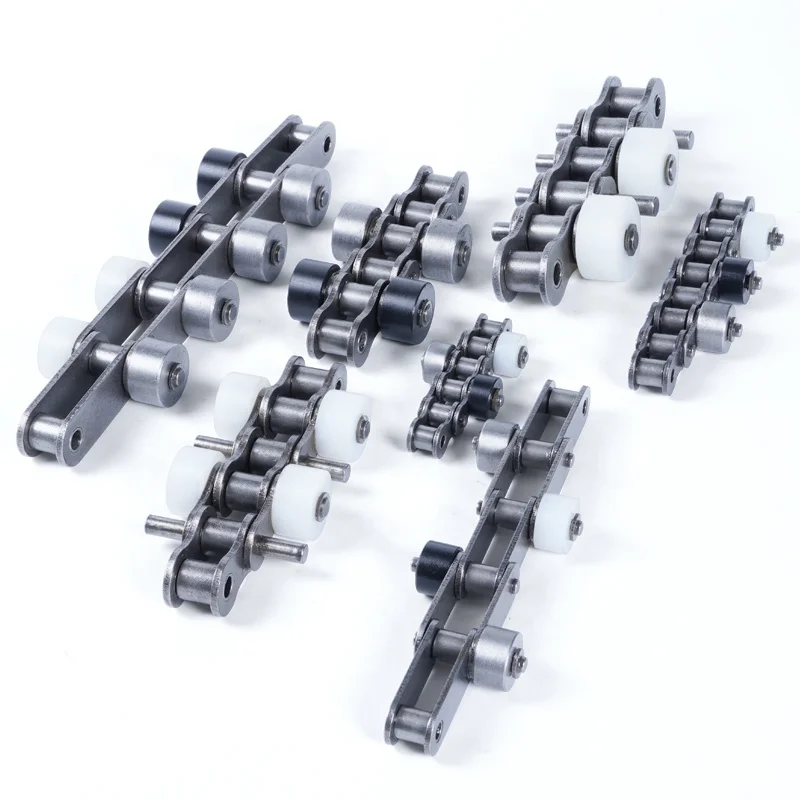 Single Double Pitch Side Roller Pulley Conveyor Chain CG DG Type Industrial Manufacturing Transmission Chain Accessories