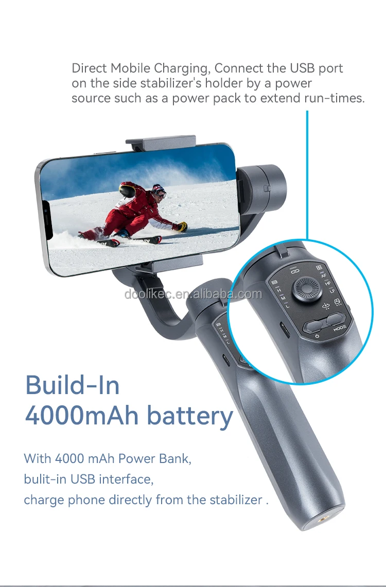 F10 Factory Wholesale Price Anti-shake 3 Axis Handheld Gimbal Stabilizer Face Tracking Vlog Video Microfilm Remote Control.jpg