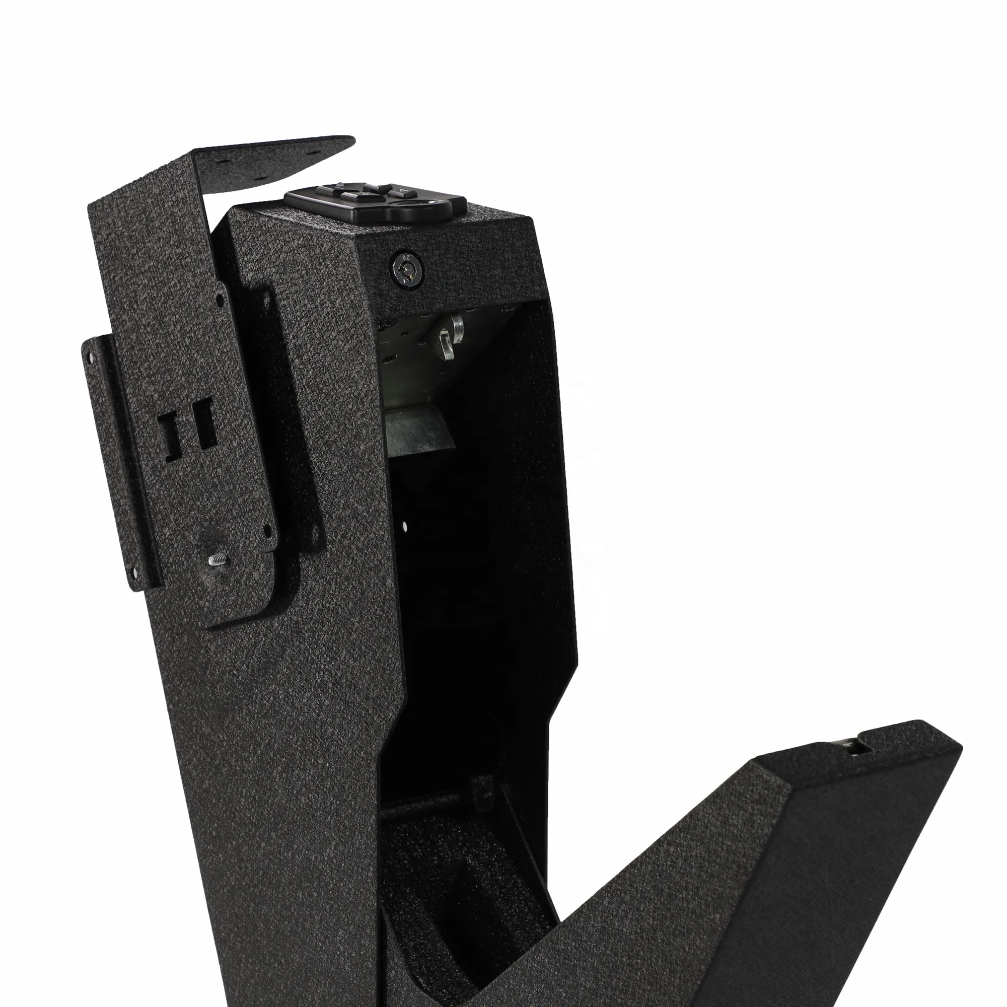 Биометрический Сейф для пистолета со сканером отпечатков пальцев можно устанавливать в любом месте безопасный стальной с автоматическим