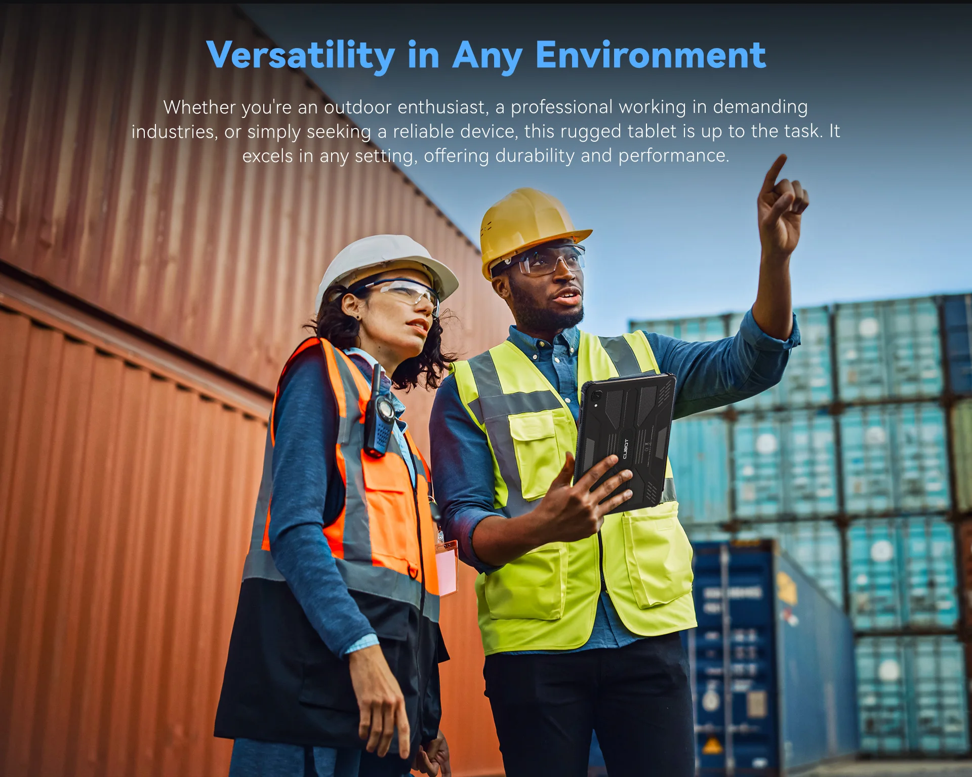 Wholesale Cubot TAB KINGKONG 8GB+ 256GB 10.1 Inch FHD+ Rugged Tablet with Octa-core Android 13 IP68 Waterproof 10600mAh