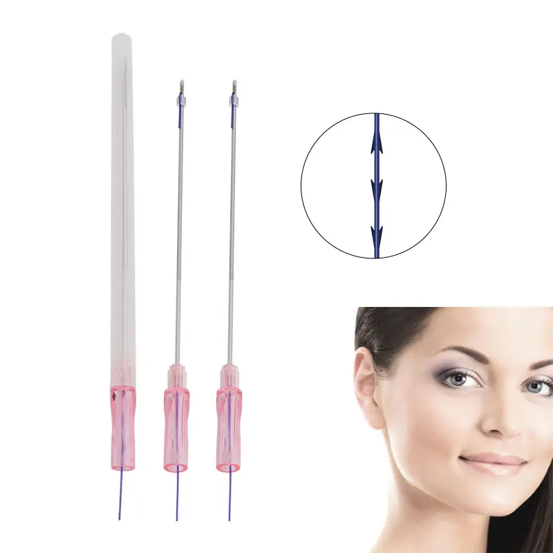 Wholesale hilos tensores fio pdo lift molding thread cosmetic grade cones cog face lifting thread pcl pdo plla