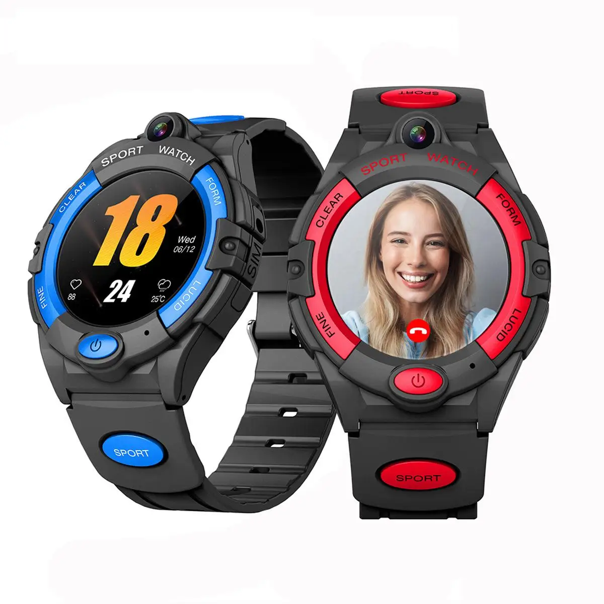 2022 Latest android smart watch sim wifi touch screen call smartwatch kids 4g gps wifi waterproof i10 kids smartwatch with gps